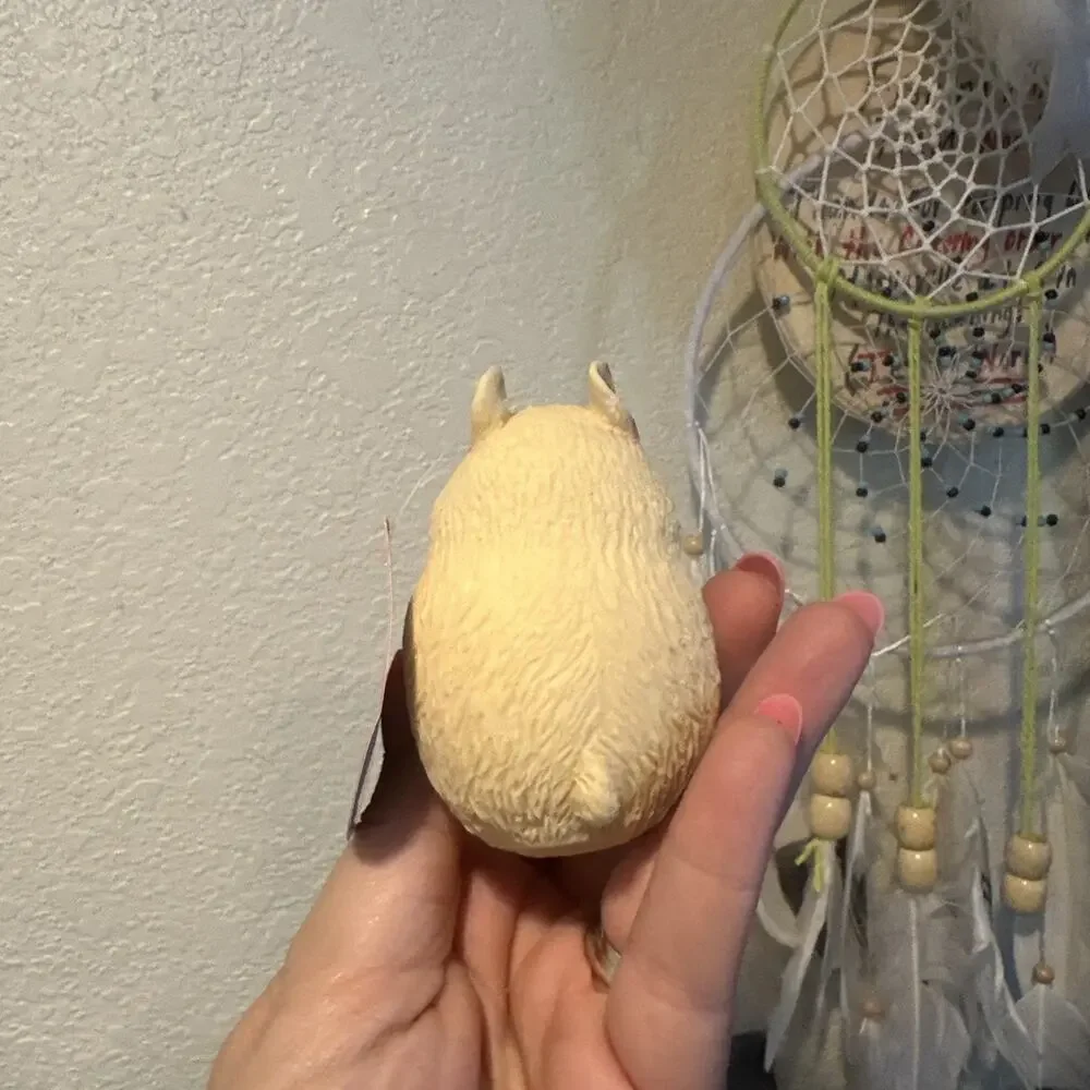 Schylling-Chonky Cheeks Hamster- Viral Squish Toy Yellow Hamster